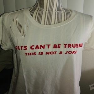 Wildfox tee cats can't be trusted